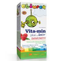 Вітаміни та мінерали Olimp Vita-min Plus Junior Immunit, 150 мл - малина