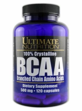 Амінокислота BCAA Ultimate 100% Crystalline BCAA, 120 капсул