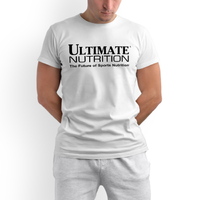 Мужская футболка Ultimate Nutrition - белая