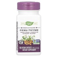 Натуральная добавка Nature's Way Fenu-Thyme, 100 вегакапсул