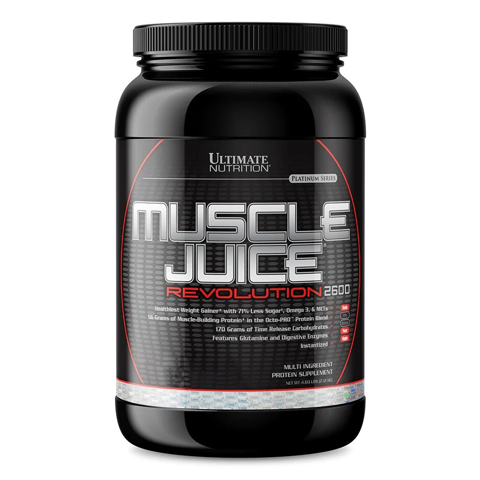 Гейнер Ultimate Muscle Juice Revolution 2600, 2.12 кг