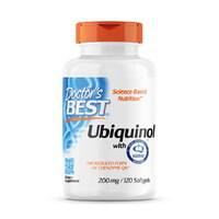 Натуральна добавка Doctor's Best Ubiquinol with Kaneka 200 mg, 120 капсул