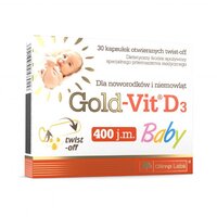 Витамины и минералы Olimp Gold-Vit D3 Baby, 30 капсул СРОК 02.24