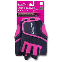 Перчатки для фитнеса IronMaxx Lady's Gloves, Black/Pink