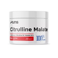 Аминокислота UNS 100% Pure Citrulline Malate, 200 грамм