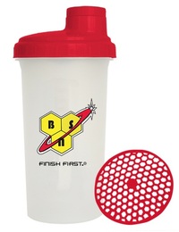 Шейкер BSN, 700 мл, Transparent/Red
