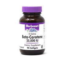 Витамины и минералы Bluebonnet D.Salina Beta-Carotene 25 000 IU, 90 капсул