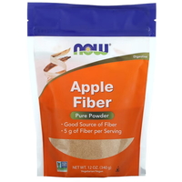 Натуральная добавка NOW Apple Fiber, 340 грамм