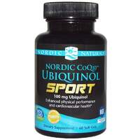 Натуральная добавка Nordic Naturals CoQ10 Ubiquinol Sport, 60 капсул