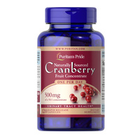Натуральная добавка Puritan's Pride Cranberry One a Day, 120 капсул