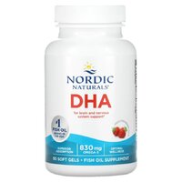 Жирные кислоты Nordic Naturals DHA 830 mg, 90 капсул
