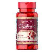 Натуральная добавка Puritan's Pride Cranberry One a Day, 60 капсул