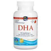 Жирні кислоти Nordic Naturals DHA 830 mg, 180 капсул