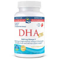 Жирні кислоти Nordic Naturals DHA Xtra, 90 капсул - полуниця