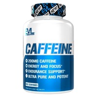 Предтренировочный комплекс EVL Caffeine, 100 таблеток