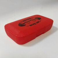 Таблетница No Brand "Never give up!" - Red