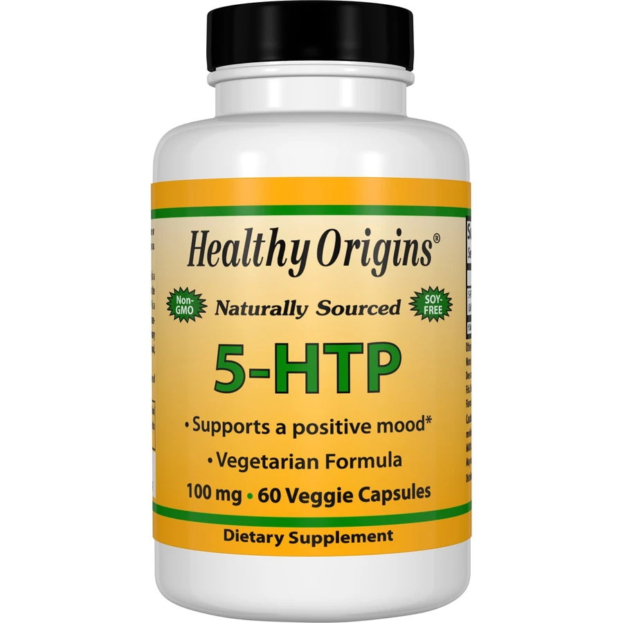 Аминокислота Healthy Origins 5-HTP 100 mg, 60 капсул