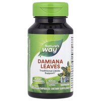 Натуральна добавка Nature's Way Damiana, 100 вегакапсул