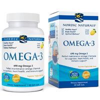 Жирные кислоты Nordic Naturals Omega-3, 60 капсул