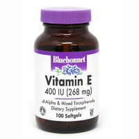 Витамины и минералы Bluebonnet Vitamin E 400IU, 100 капсул