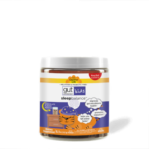 Натуральна добавка Country Life Gut Connection Kids Sleep Balance, 145 грам