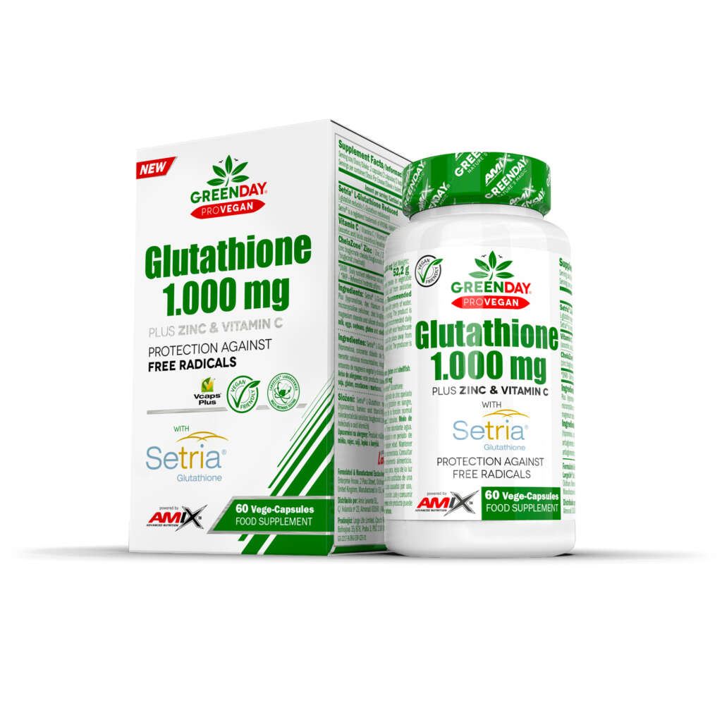 Натуральная добавка Amix Nutrition GreenDay ProVegan Glutathione, 60 вегакапсул
