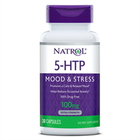 Аминокислота Natrol 5-HTP 100 mg, 30 капсул