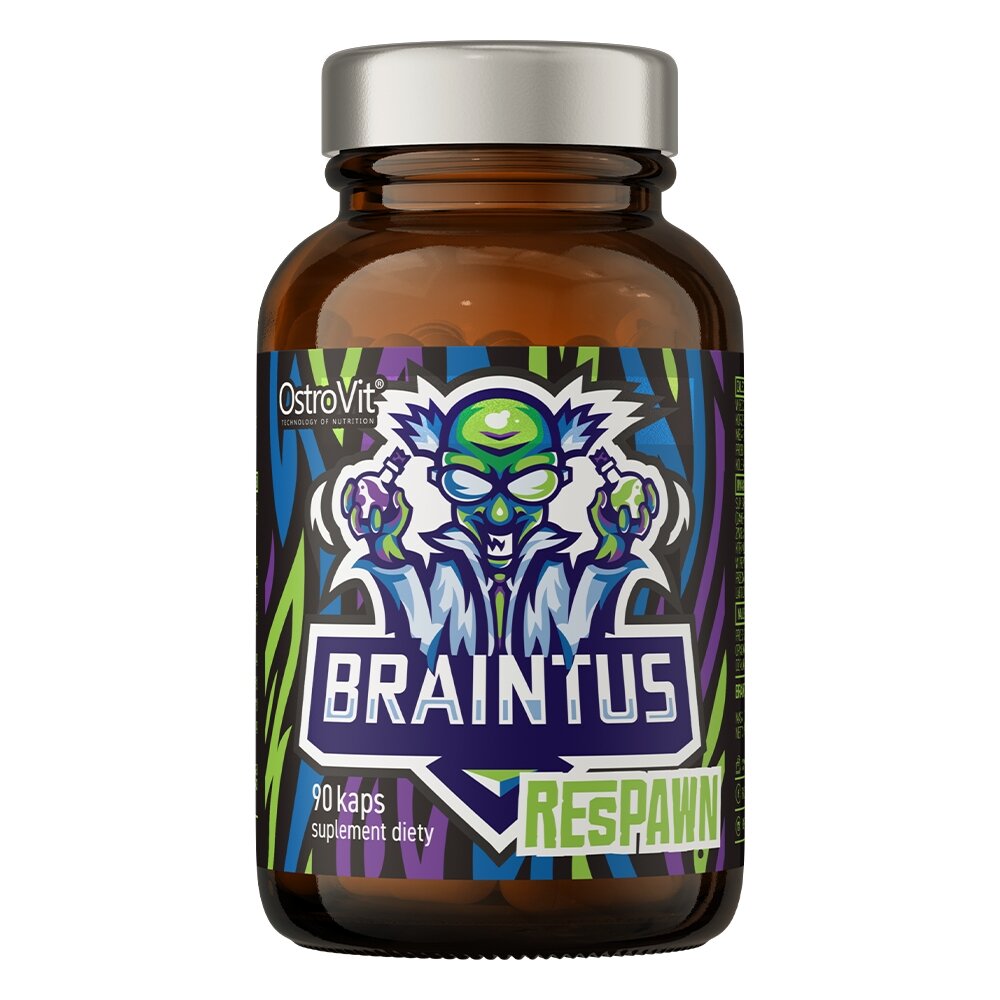Натуральная добавка OstroVit Braintus Respawn, 90 капсул