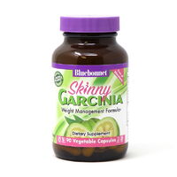 Натуральная добавка Bluebonnet Skinny Garcinia, 90 вегакапсул