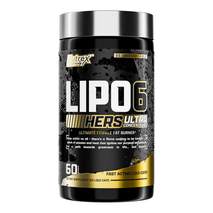 Жиросжигатель Nutrex Research Lipo-6 Hers UC, 60 капсул