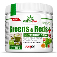 Натуральная добавка Amix Nutrition GreenDay Greens &amp; Reds, 250 грамм