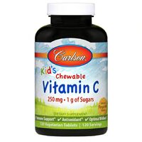Витамины и минералы Carlson Labs Kid's Chewable Vitamin C, 120 таблеток