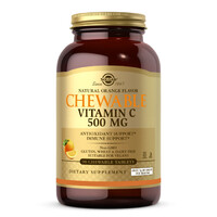 Витамины и минералы Solgar Chewable Vitamin C 500 mg, 90 жевательных таблеток