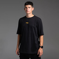 Мужская футболка Trec Nutrition Oversize 123, Black