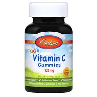 Витамины и минералы Carlson Labs Kid's Vitamin C Gummies, 60 желеек