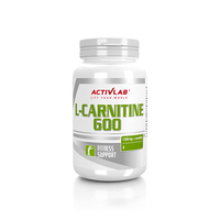 Жиросжигатель Activlab L-Carnitine 600, 60 капсул СРОК 09.22