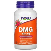 Аминокислота NOW DMG 125 mg, 100 вегакапсул