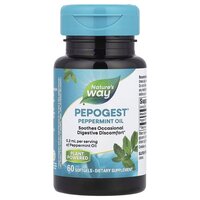 Натуральная добавка Nature's Way Pepogest, 60 капсул