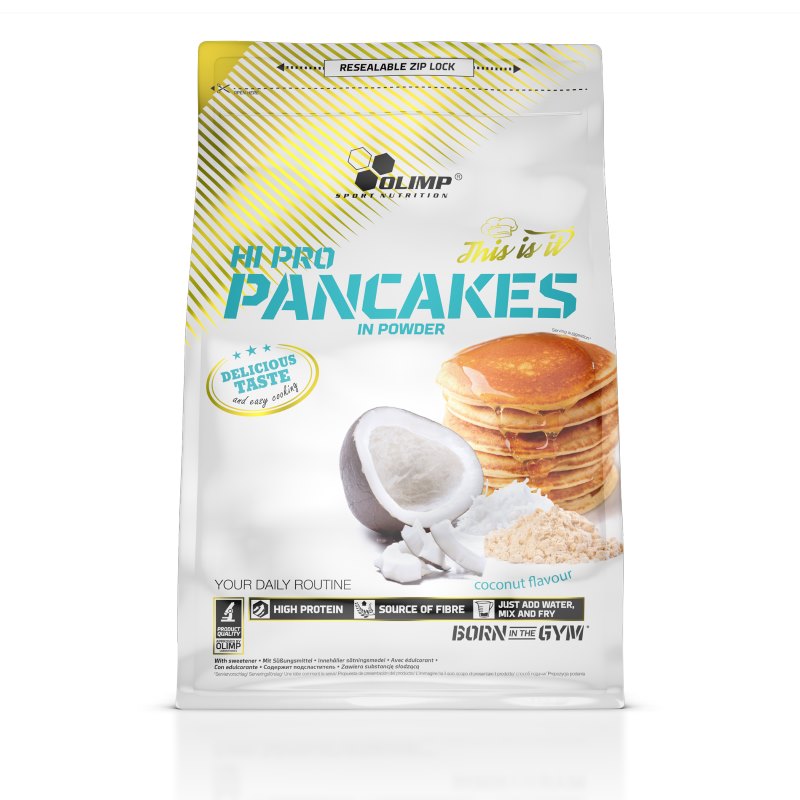 Заменитель питания Olimp Hi Pro Pancakes, 900 грамм