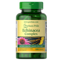 Натуральная добавка Puritan's Pride Echinacea Complex, 100 капсул
