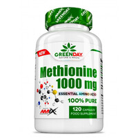 Аминокислота Amix Nutrition GreenDay L-Methionine 1000 mg, 120 капсул