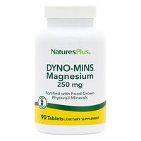 Витамины и минералы Natures Plus Dyno-Mins Magnesium 250 mg, 90 таблеток