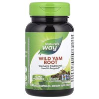 Натуральная добавка Nature's Way Wild Yam Root, 100 вегакапсул