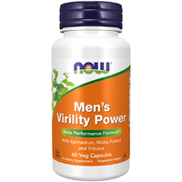 Натуральная добавка NOW Men's Virility Power, 60 вегакапсул