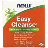 Натуральная добавка NOW Easy Cleanse, 120 вегакапсул