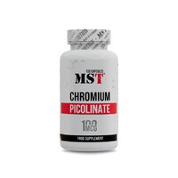 Витамины и минералы MST Chromium Picolinate, 100 капсул