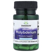 Вітаміни та мінерали Swanson Albion Molybdenum 400 mcg, 60 вегакапсул