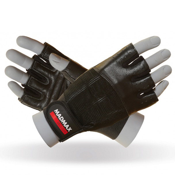 Рукавички для фітнесу MAD MAX Classic MFG 248, Black