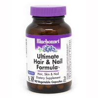 Витамины и минералы Bluebonnet Ultimate Hair and Nail Formula, 90 вегакапсул