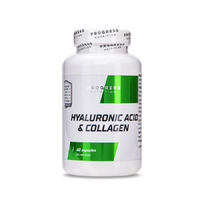 Натуральная добавка Progress Nutrition Hyaluronic acid &amp; Collagen, 60 капсул
